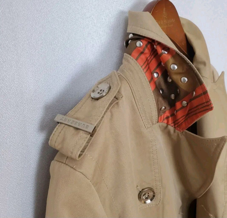 버버리 트렌치코트 UK4(55)--5