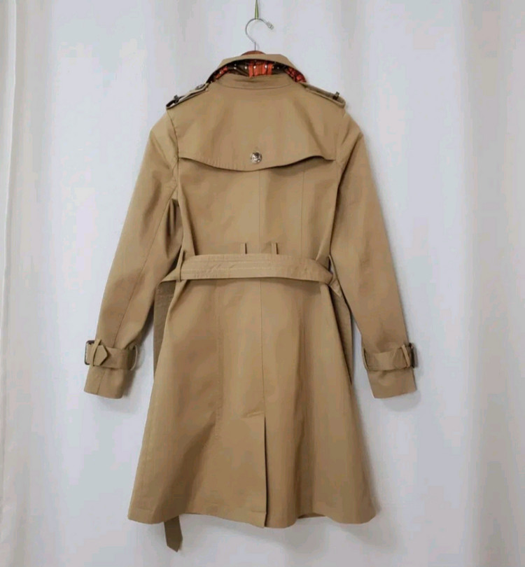 버버리 트렌치코트 UK4(55)--6