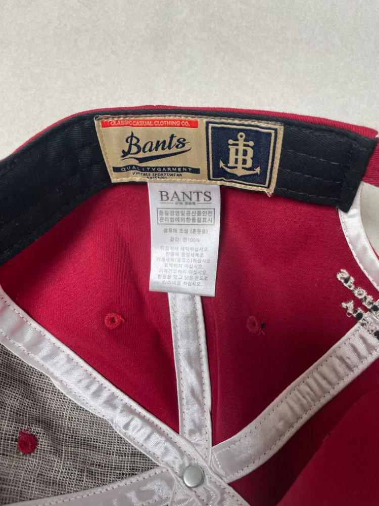 반츠 앵커 로고 코튼 트윌 볼캡 판매--2