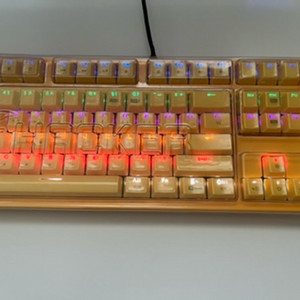 앱코해커 K8700 체리컬러 크리스탈 게이밍 광축 유선 기계식 키보드