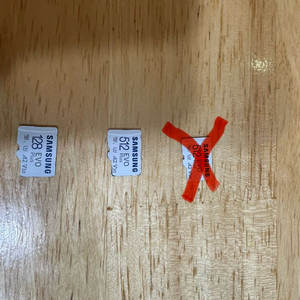 삼성sd카드 128( 1개) 512(1개)