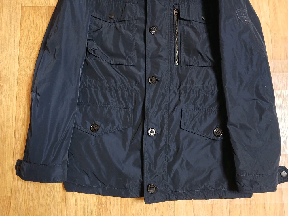 타미힐피거(정품) 남성 자켓 (네이비) (100) (상태 최상급) (깨끗하고 좋아요)--4