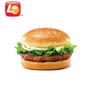 롯데리아 데리버거 햄버거