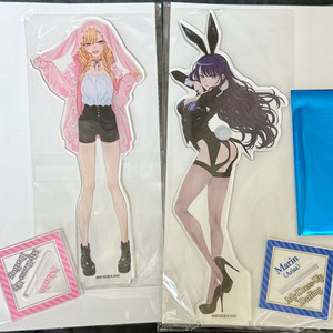 Motto cafe 한정판 빅 아크릴스탠드 키타가와 마린 비스크돌