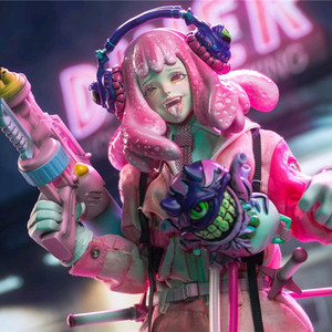 아트퓨처 옥토퍼스걸 쿄토 기괴 1/6 스케일 12인치 한정판 액션 피규어 핫토이 피첸 shf