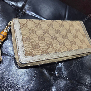 구찌 뱀부 장지갑