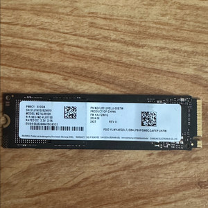 삼성 ssd pm9C1 512gb 팝니다