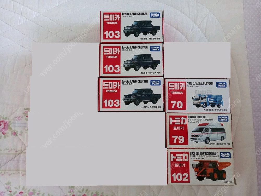 단종된 토미카 팝니다. 희귀미니카자동차핫휠타카라토미어린이장난감 이미지