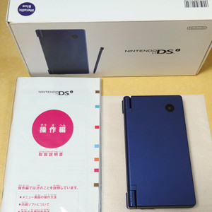 할인가능) 신품급 닌텐도 dsi 메탈블루 박스풀셋 내구성갑 제품 dslite x 레트로랜