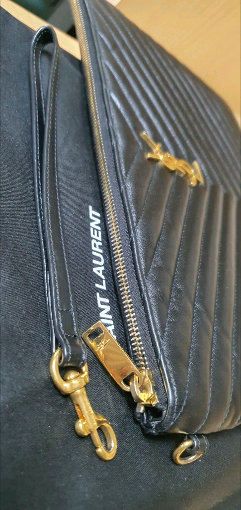 입생로랑 생로랑 뉴미듐 클러치백 정품S급(보증서O)구찌프라다루이비통디올고야드샤넬셀린느보테가생로랑발렌시아가버버리가방--5