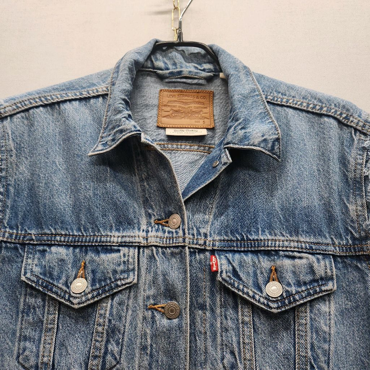 리바이스 프리미엄 투포켓 데님 베스트 S(M) 남여공용 이미지