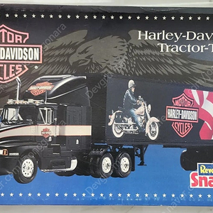 가격인하 [고전프라] 레벨 하레이 데이비슨 트랙터 트레일러 프라모델 이미지