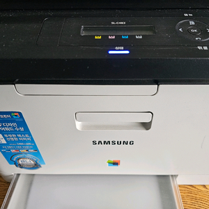 삼성 컬러 레이저 프린터 복합기 (추가토너 2개)