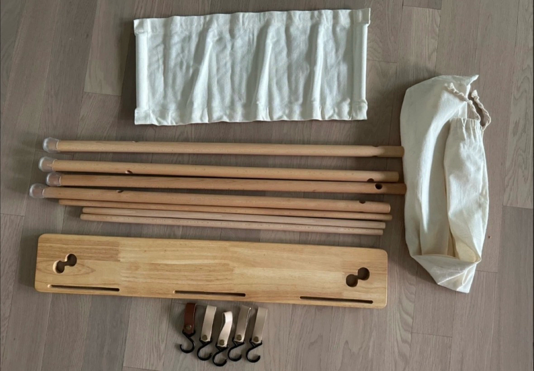 캠핑 원목 인디언 행어--2