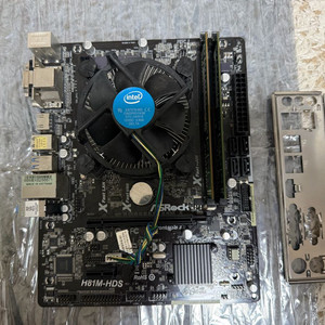 인텔 펜티엄 G3240 + 애즈락 H81M-HDS + 삼성 DDR3 12800U 8G 저전력 사무용 미니 PC 이미지