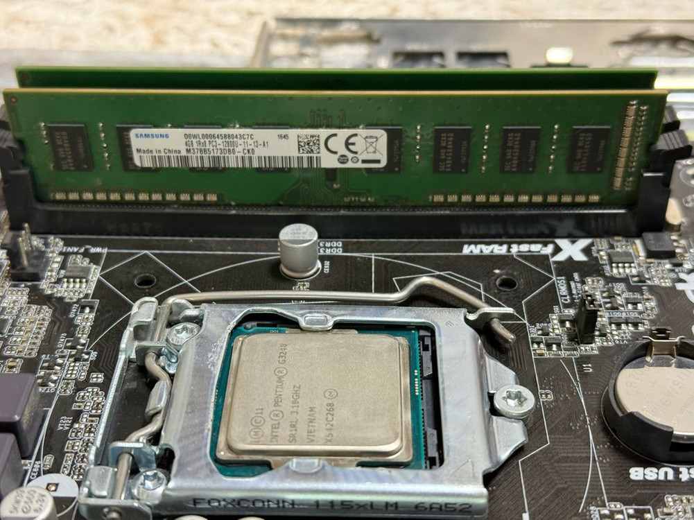 인텔 펜티엄 G3240 + 애즈락 H81M-HDS + 삼성 DDR3 12800U 8G 저전력 사무용 미니 PC 이미지