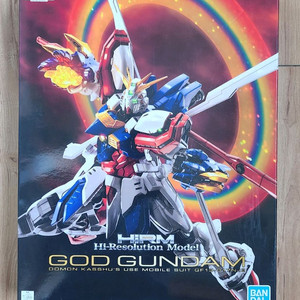 [가격인하] 하이레졸루션 갓건담 반다이 가조립 풀박스 이미지