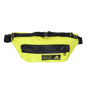 아디다스 네온 옐로우 웨이스트백 새상품