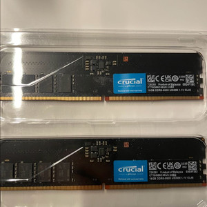 Crucial DDR5 32GB(16gb x 2) 5600Mhz 이미지