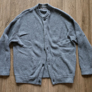 247 시리즈 울 점퍼 가디건 그레이 새제품 팝니다