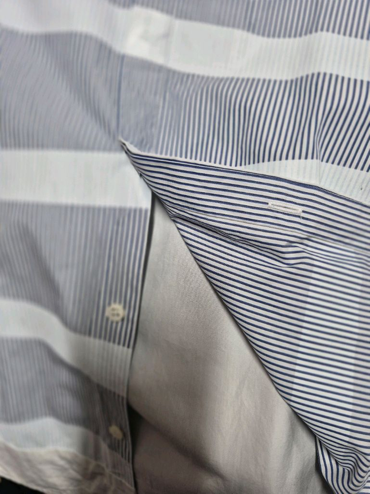 닐바렛 슬림핏 셔츠 남성 40 100--2