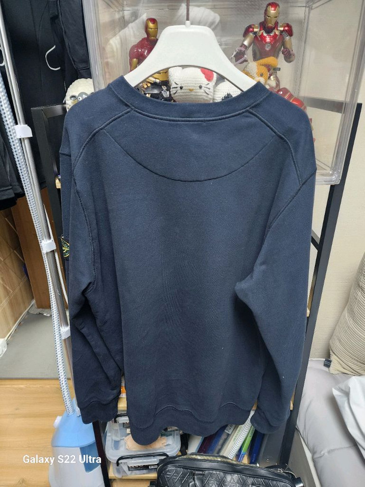 스톤아일랜드 정품 기모 맨투맨 2XL--1