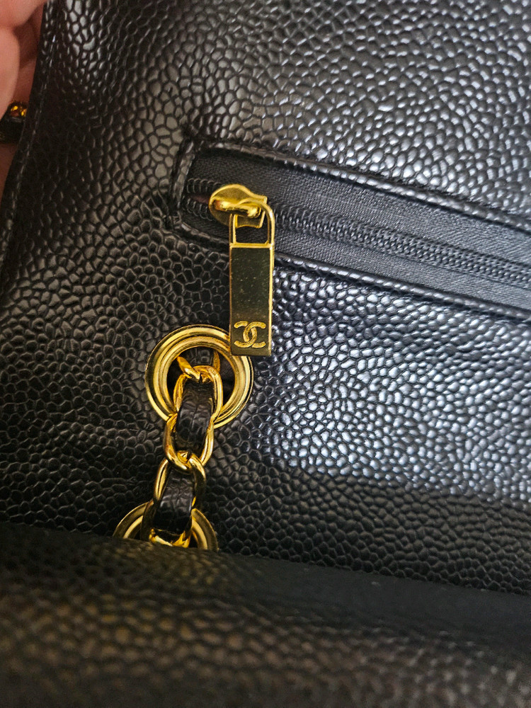 샤넬 클래식 캐비어--5