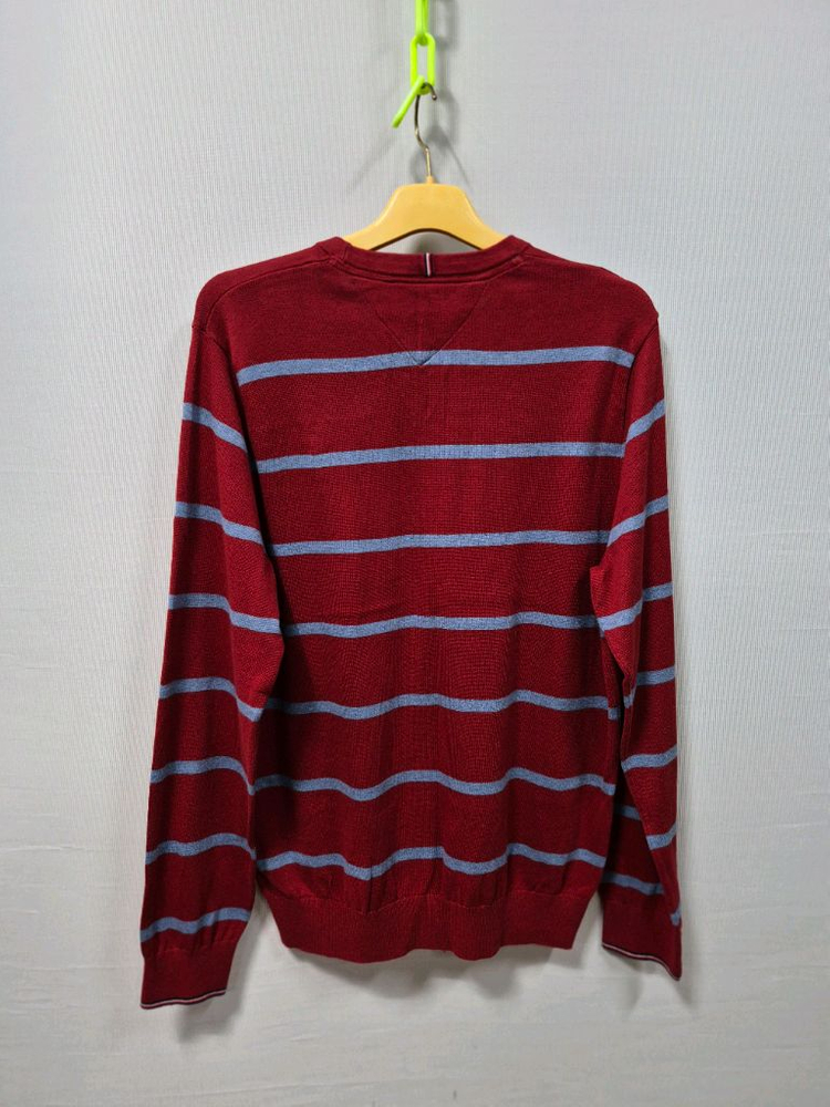 새제품 타미힐피거 스트라이프 니트 L--1