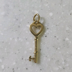 (정품)티파니 하트키 펜던트18k *최종*