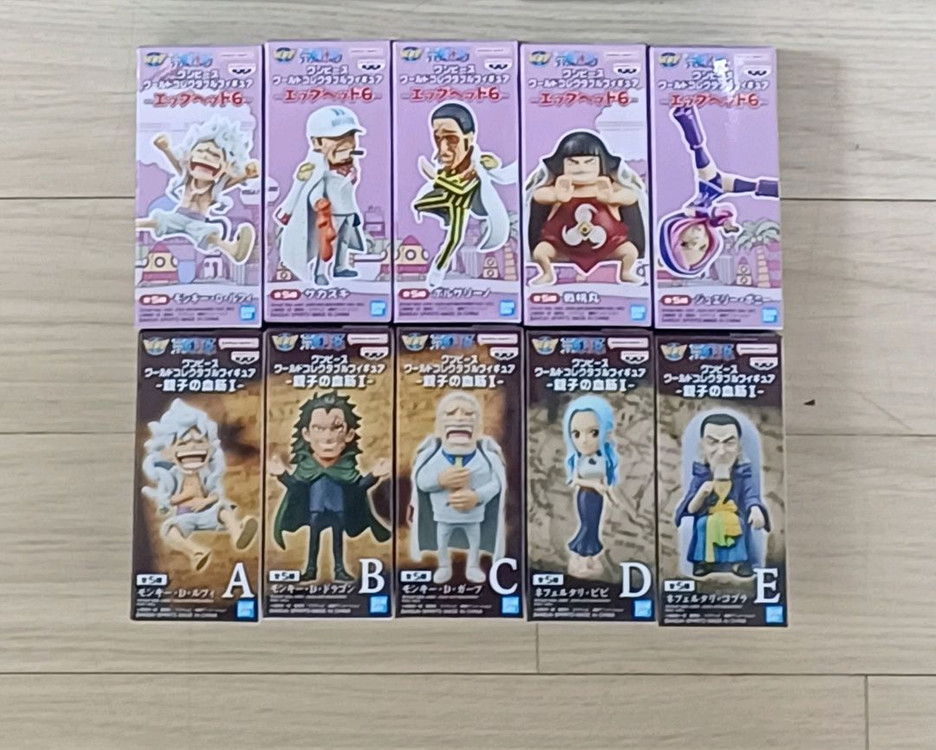 (원피스 월콜) 미개봉 부모혈연 1탄 에그헤드 니카 월드콜렉터블 피규어--0