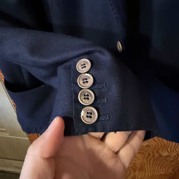 로로피아나 24 f/w 캐시미어 보이저 블레이저 자켓--8