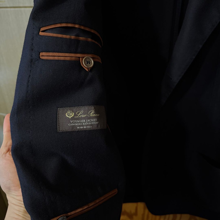 로로피아나 24 f/w 캐시미어 보이저 블레이저 자켓--4