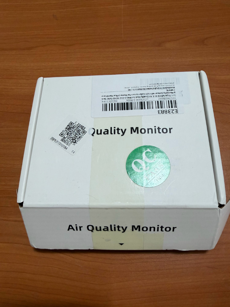 Tuya 공기질 측정기 WIFI 8in1 새상품--0