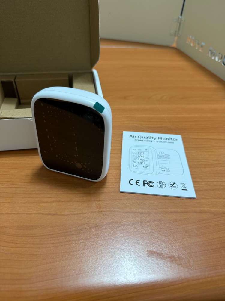 Tuya 공기질 측정기 WIFI 8in1 새상품--2