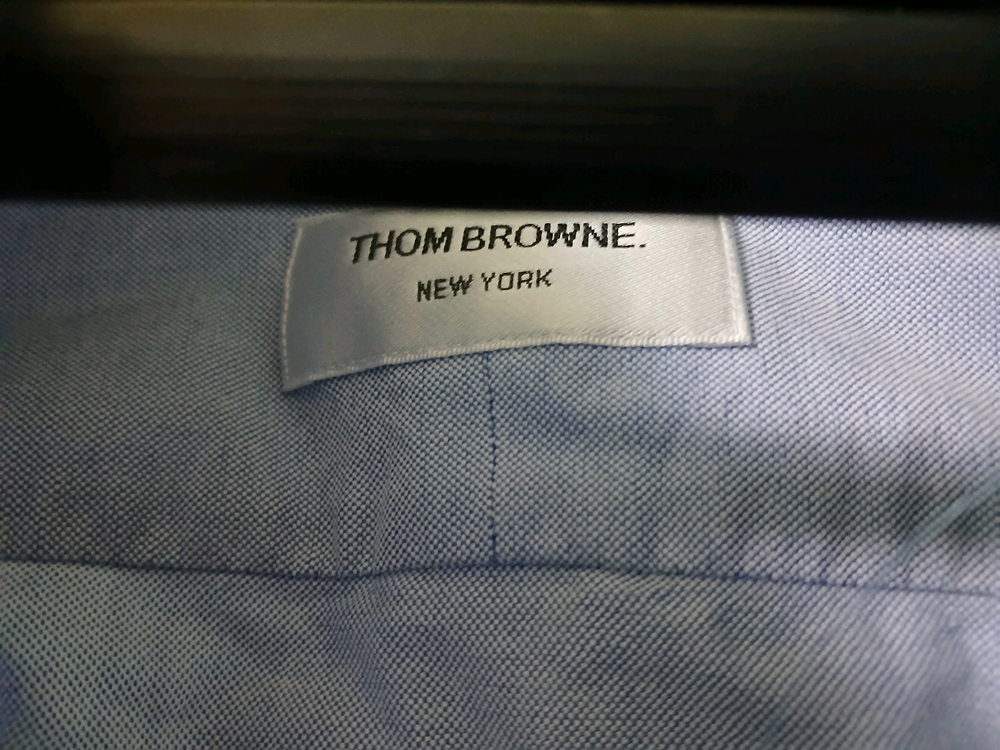 톰브라운옥스퍼더삼선 셔츠--1