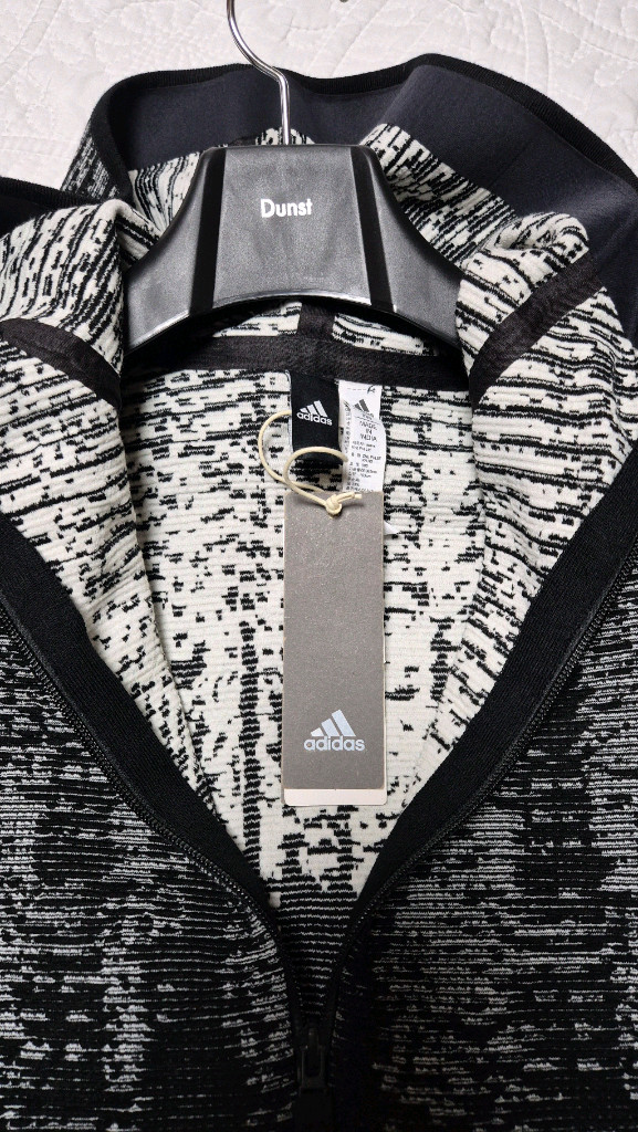 아디다스 니트형 후드 집업 85(S/M) 사이즈--10