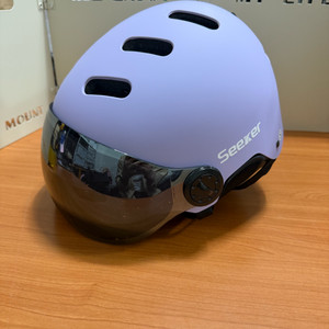 Seeker 씨커 라벤더 스키 헬멧