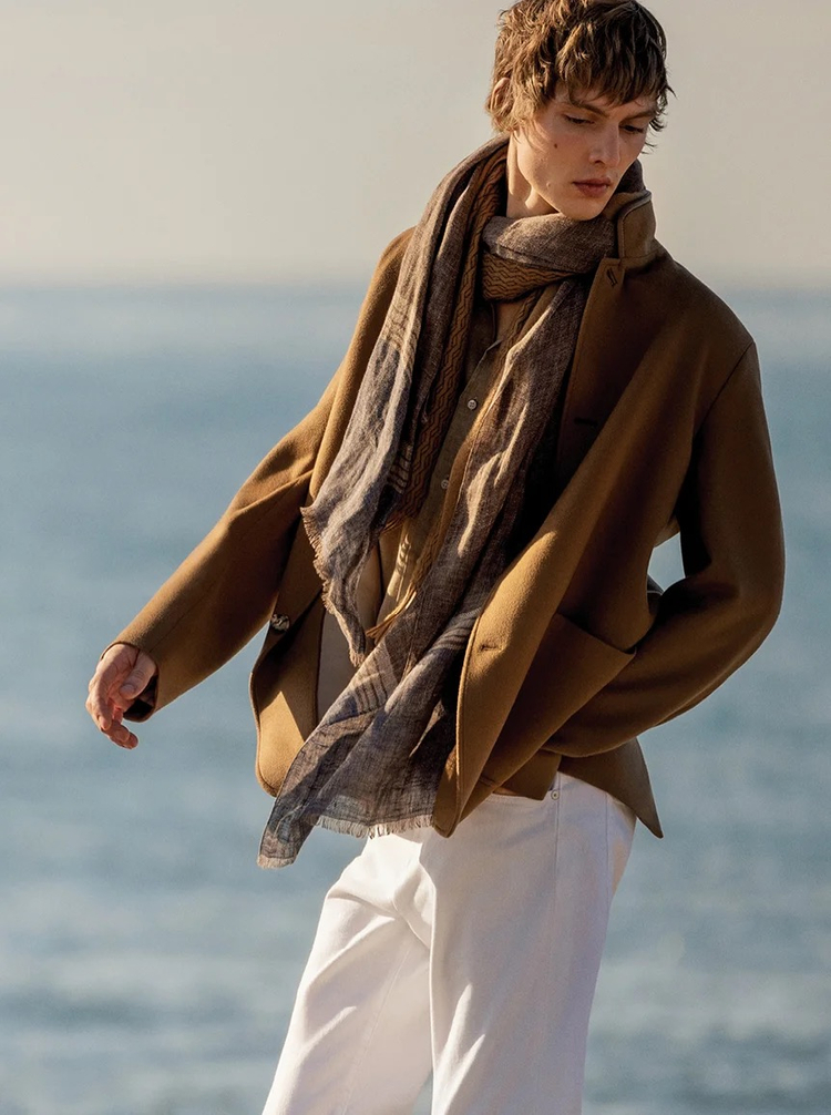 로로피아나 24 F/w 스파냐 캐시미어 자켓 새상품 판매 합니다. 이미지