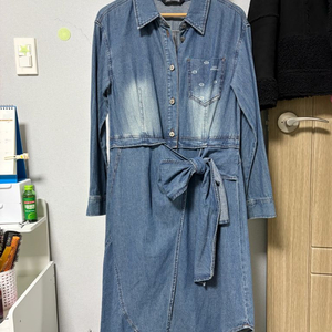 럭키슈에뜨데님 원피스36