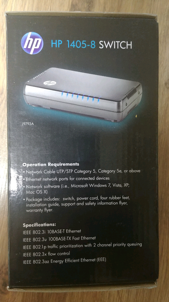 미개봉 HP 8port(HP V1408-8) (5포트 판매 완료)--4