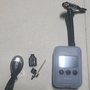 자전거 전동 펌프 + 후미등