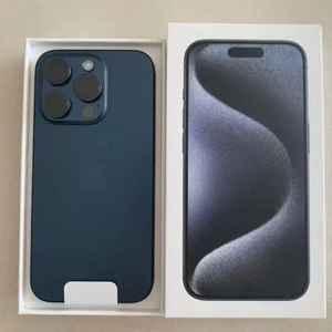 [구매] 아이폰 15프로 블루 티타늄 512 박스만 이미지