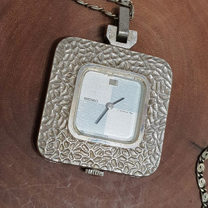 세이코 빈티지 목걸이 수동 시계