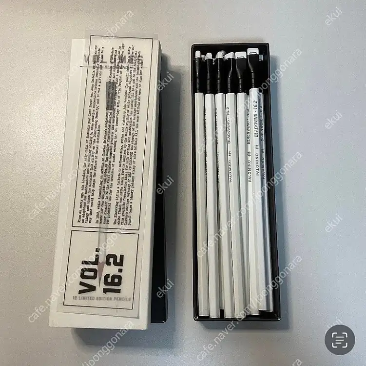 blackwing 블랙윙 연필 한정판 vol 16.2, 54, 205, SCRAWLR BOX, Eras 외 이미지