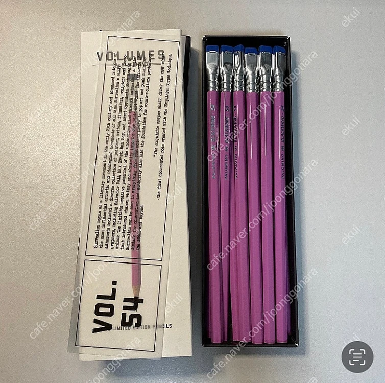 blackwing 블랙윙 연필 한정판 vol 16.2, 54, 205, SCRAWLR BOX, Eras 외 이미지