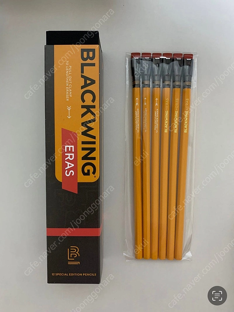 blackwing 블랙윙 연필 한정판 vol 16.2, 54, 205, SCRAWLR BOX, Eras 외 이미지