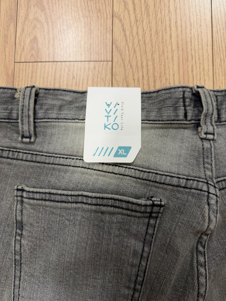 새상품) 그레이 부츠컷진 이미지