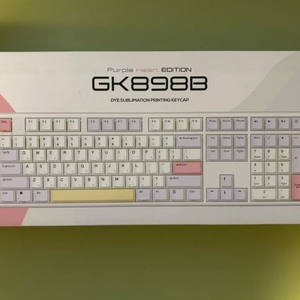 한성 GK898B 무접점 키보드 퍼플하트(리퍼/35g)