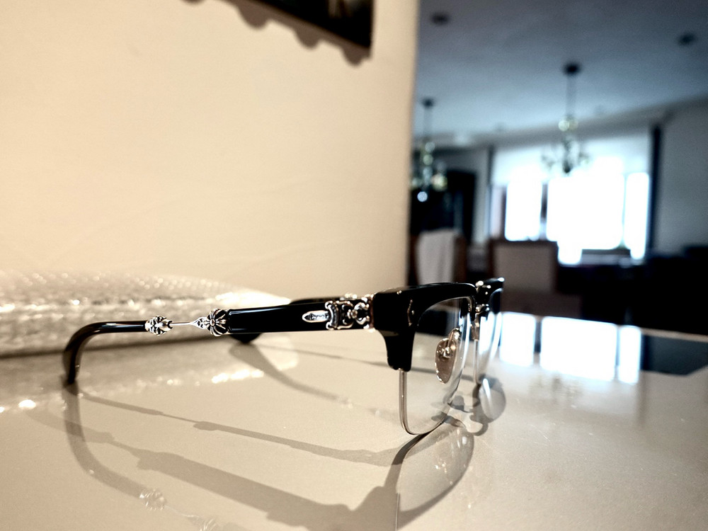 크롬하츠 에바질리스트 블랙/실버 안경--5