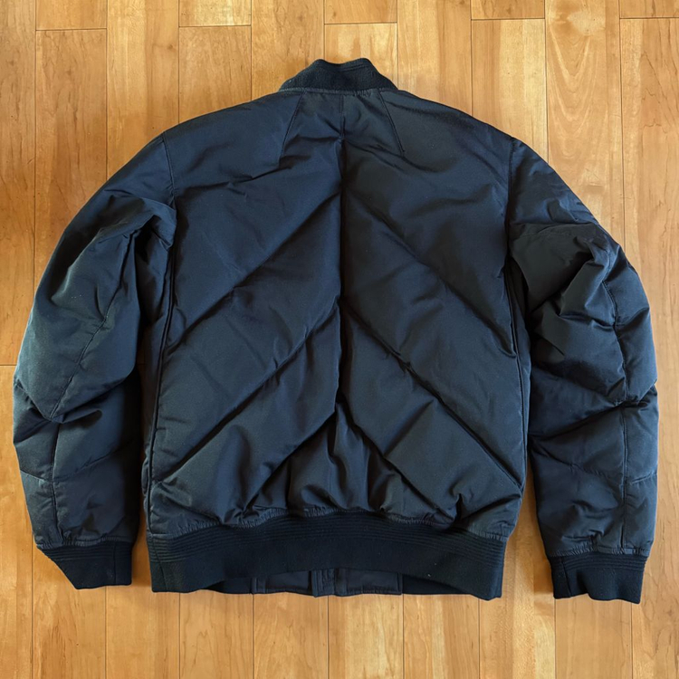 타임옴므 패딩 구스다운 자켓 블랙 105 이미지